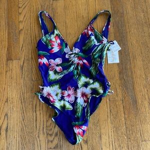 NWT TINIBIKINI 1piece swimsuit. Size. L
